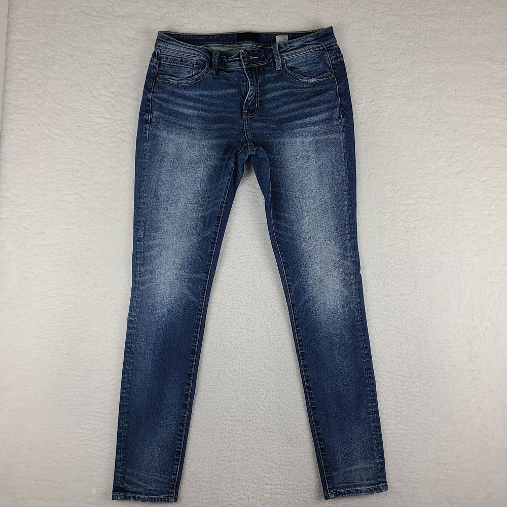 Buckle Women's Skinny Jeans - Classic Blue